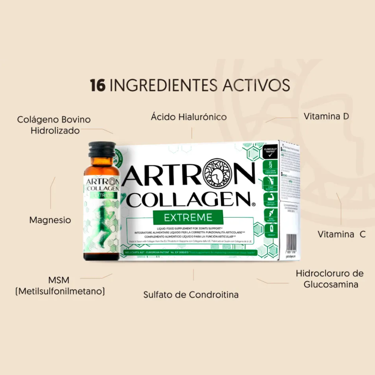 Artron Gold Collagen Extreme Pack 3 –Logiservice Farma