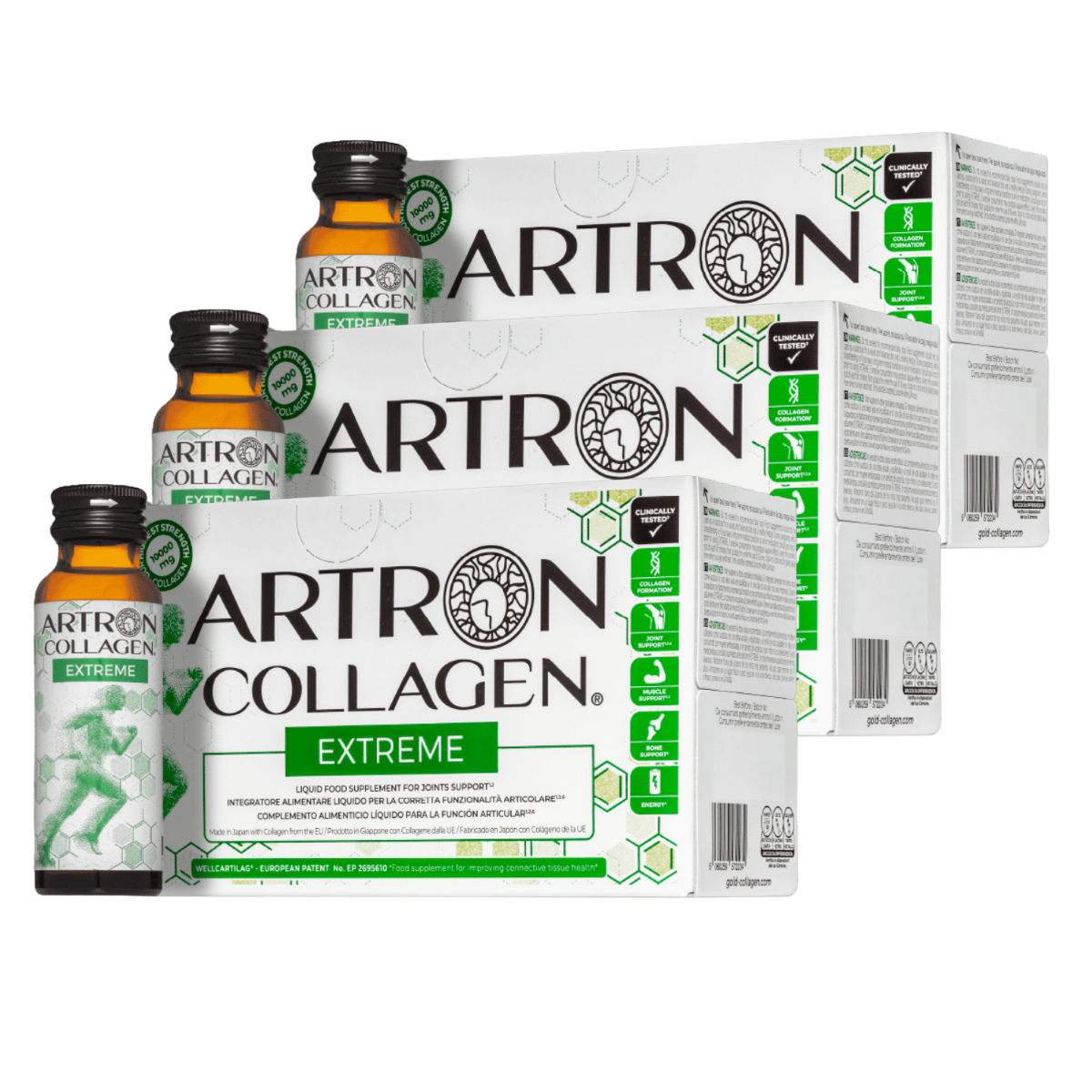 Artron Gold Collagen Extreme Pack 3 –Logiservice Farma
