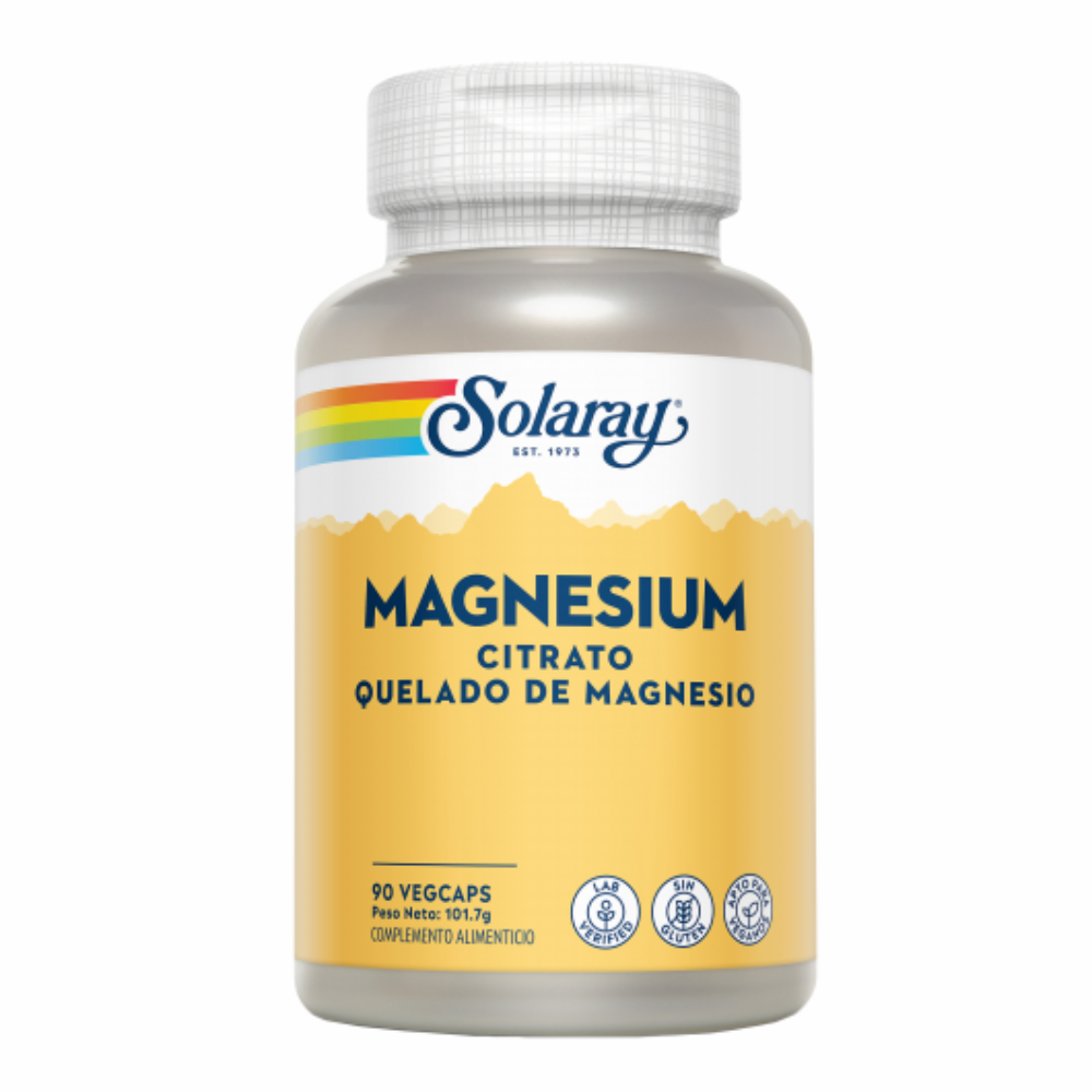 Solaray Magnesium Citrato 90 u–Logiservice Farma