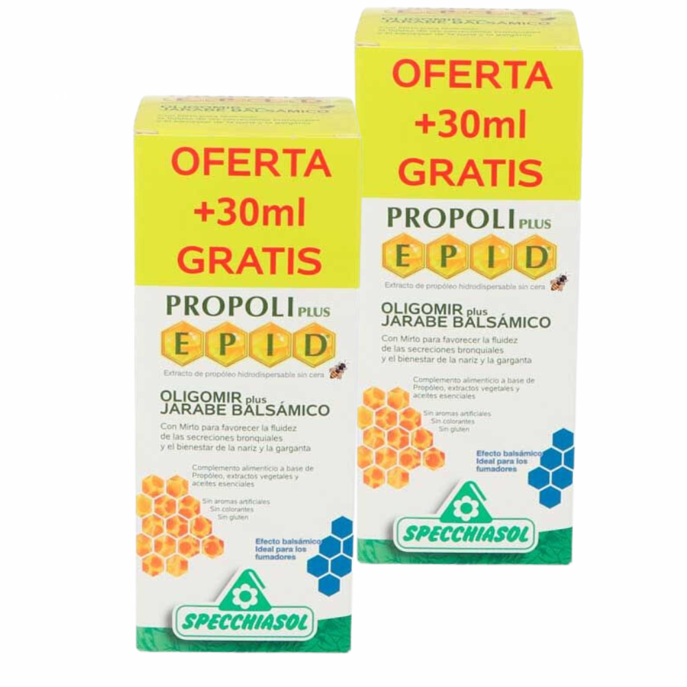 Specchiasol Propoli Epid Oligomir 170 ml Pack 2–Logiservice Farma