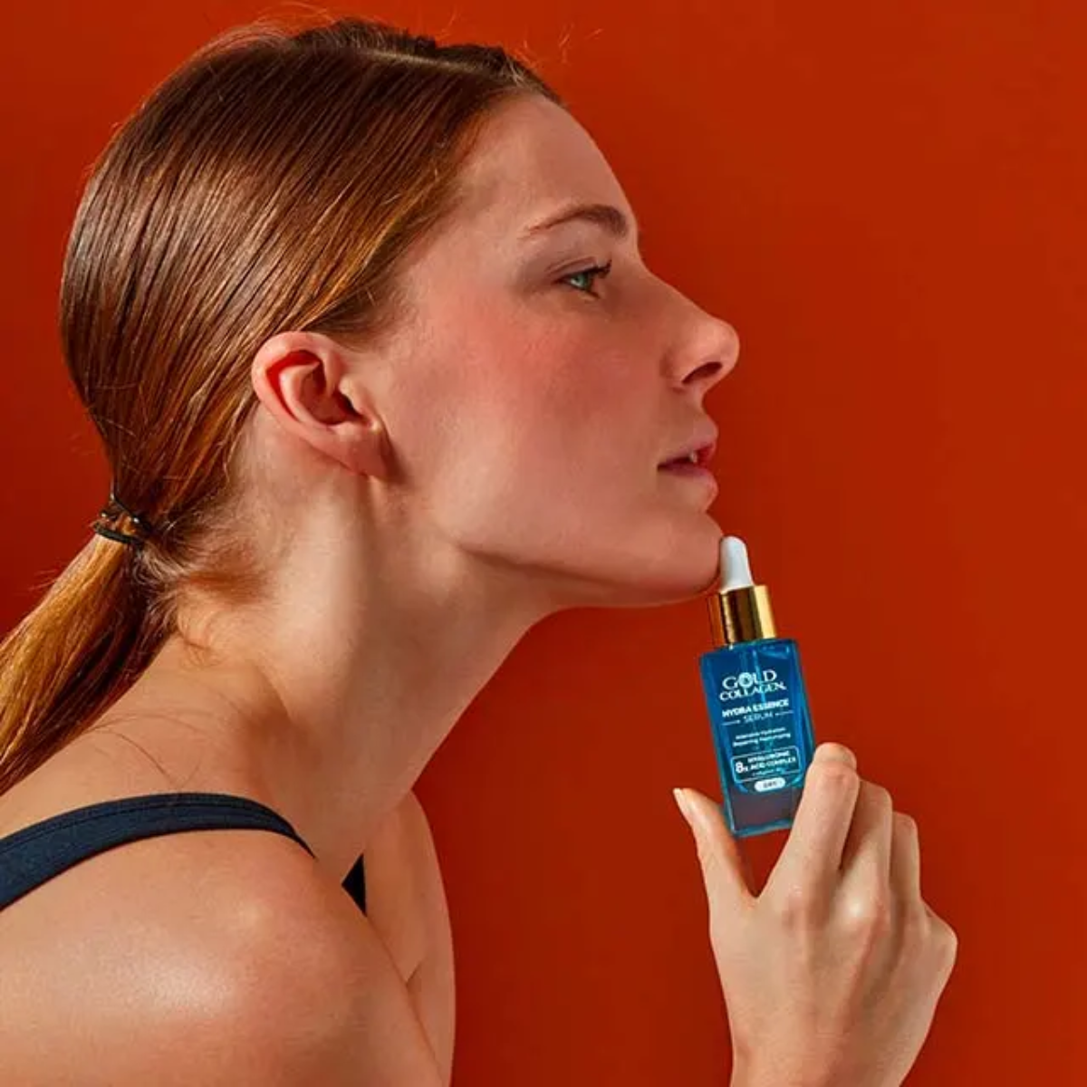 GOLD COLLAGEN HYDRA ESSENCE SERUM 30 ml + Mascarilla GOLD COLLAGEN-Logiservice Farma