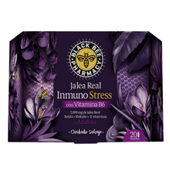 Black Bee Jalea Real Inmuno Stress 20 u–Logiservice Farma