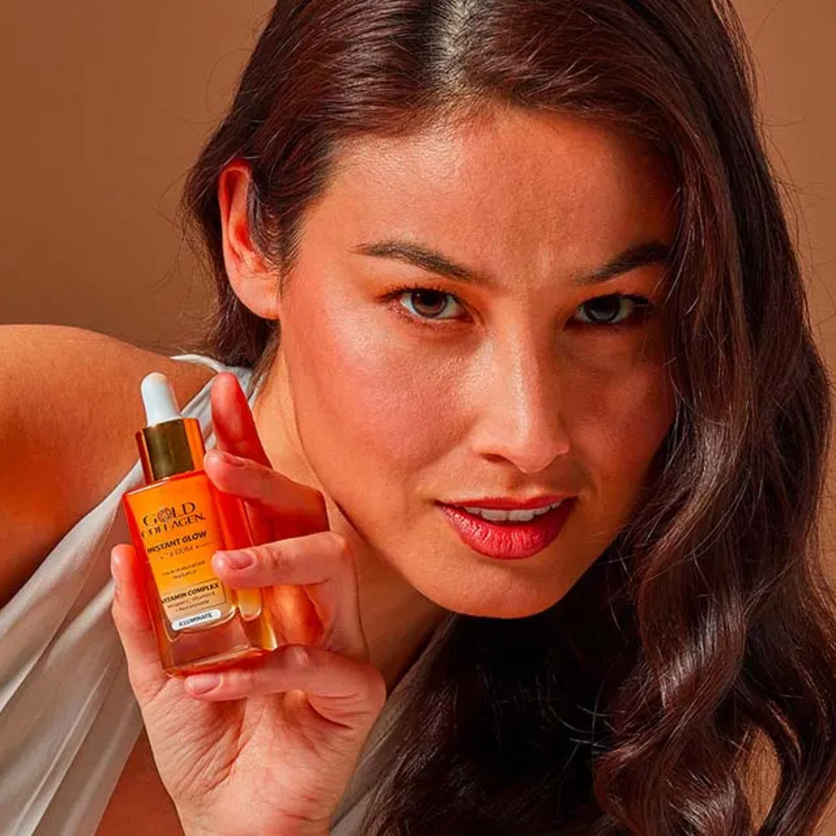 GOLD COLLAGEN INSTANT GLOW SERUM 30 ml+ Mascarilla GRATIS-Logiservice Farma