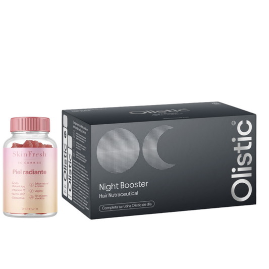 Olistic Night Booster 28 u + Gummies Piel Radiante de REGALO - Logiservice Farma