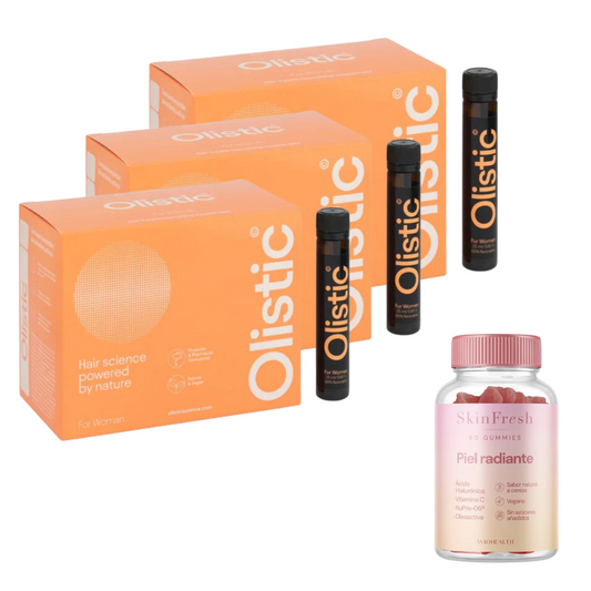 Pack 3 Olistic Women + Gummies Piel Radiante GRATIS – Logiservice Farma