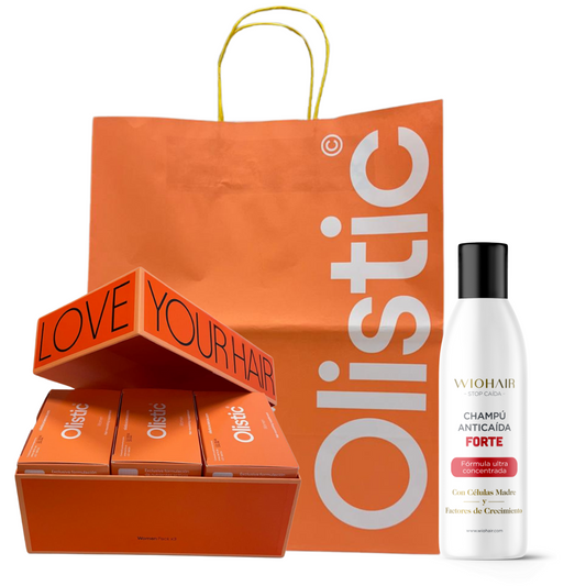 *Caja Olistic Women + Bolsa Verano y Champú Wiohair GRATIS-Logiservice Farma
