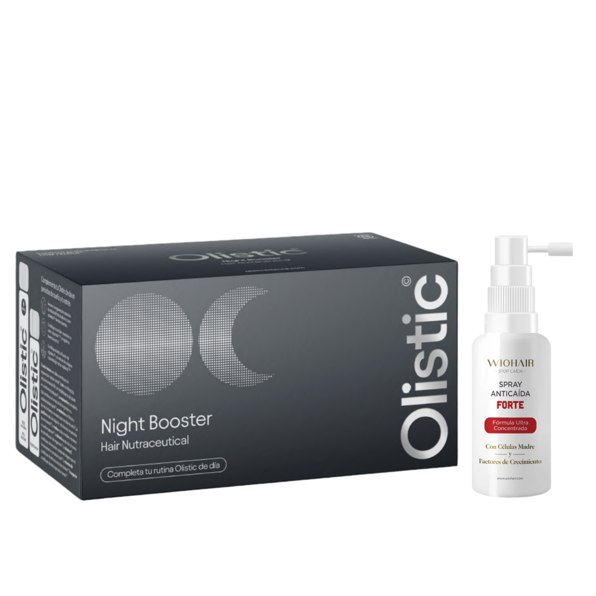 Olistic Night Booster 28 u + Spray Wiohair de REGALO - Logiservice Farma