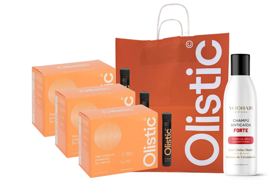 Pack 3 Olistic Women + Bolsa y Champú Wiohair GRATIS-Logiservice Farma