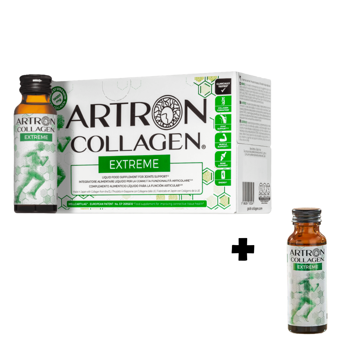 Artron Collagen Extreme para Deportistas + 1 vial de REGALO – Logiservice Farma