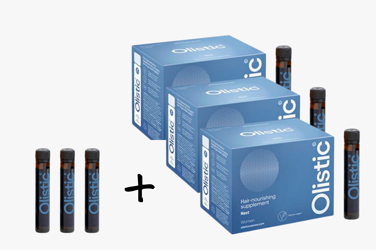 Pack 3 Olistic Next | Cabello más fuerte + regalo exclusivo