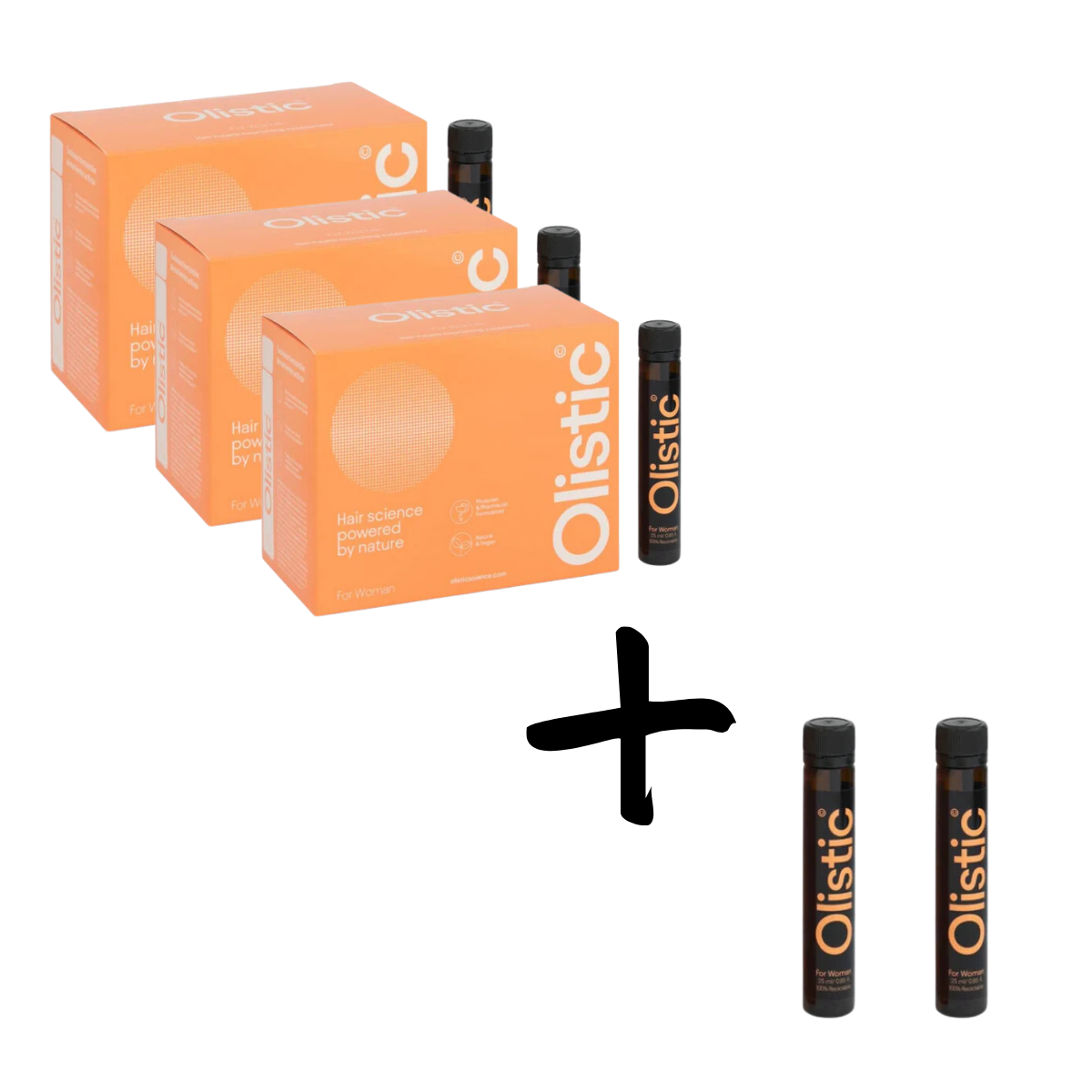Pack 3 Olistic Women | Cabello más fuerte + regalo exclusivo