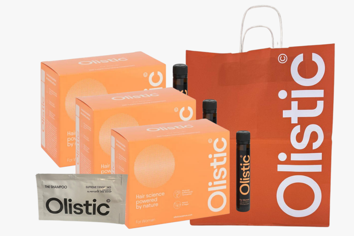 Pack 3 Olistic Women + Bolsa y Muestra de Champú GRATIS-Logiservice Farma