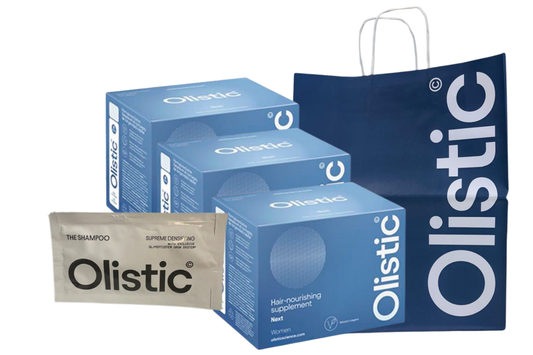 Pack 3 Olistic Next + Bolsa y Muestra de Champú GRATIS - Logiservice Farma