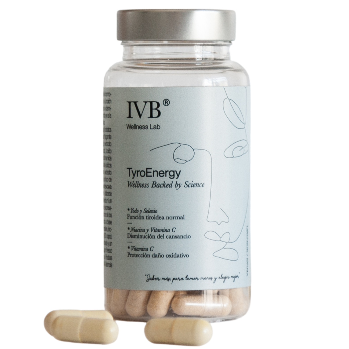 IVB TyroEnergy. Incrementa la energía, reduce el cansancio, 60 caps.