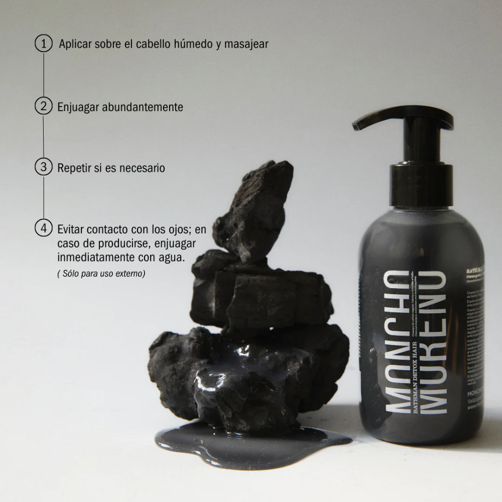 SÚPER PACK MONCHO MORENO -One minute wonder 250ml, J'aime bond 200 ml, Bathman detox 250 ml