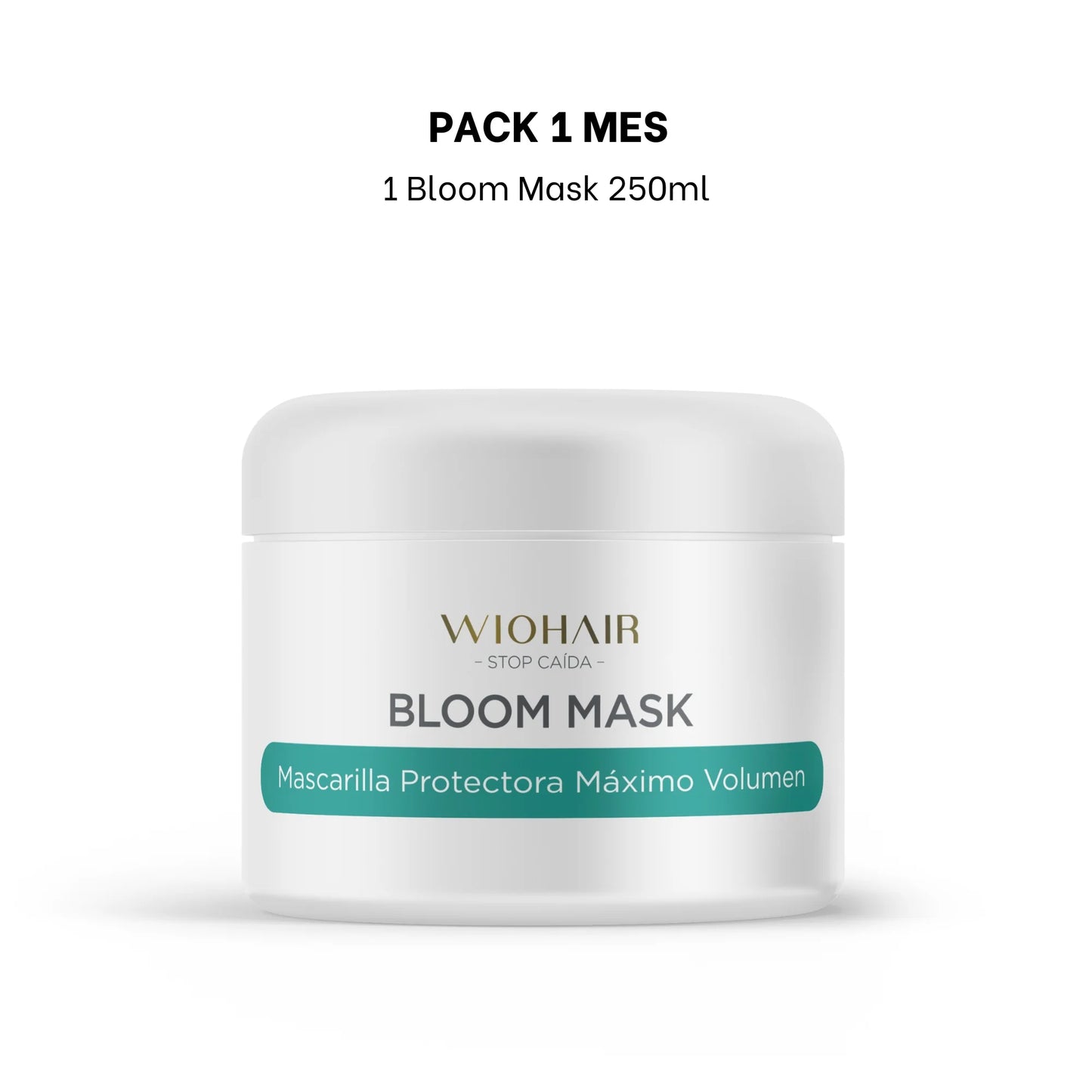 WIOHAIR MASCARILLA BLOOM  MÁXIMO VOLUMEN 250 ml