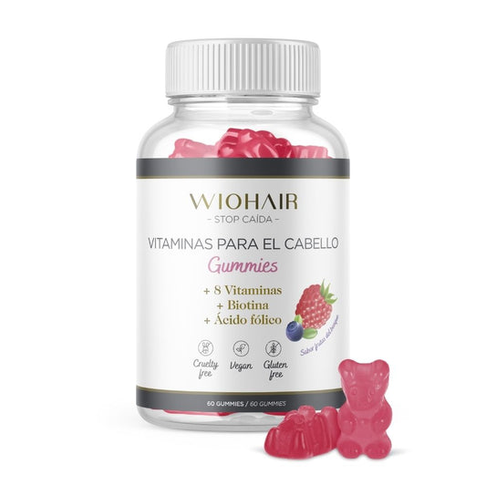 WIOHAIR GUMMIES ANTICAIDA 60 unidades