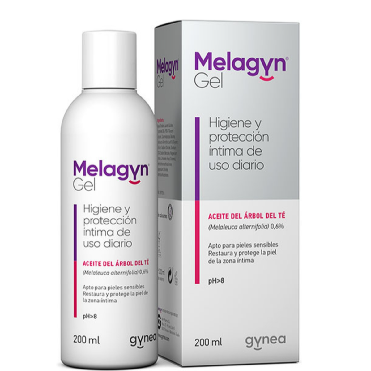 Melagyn gel íntimo reparador 200 ml–Logiservice Farma