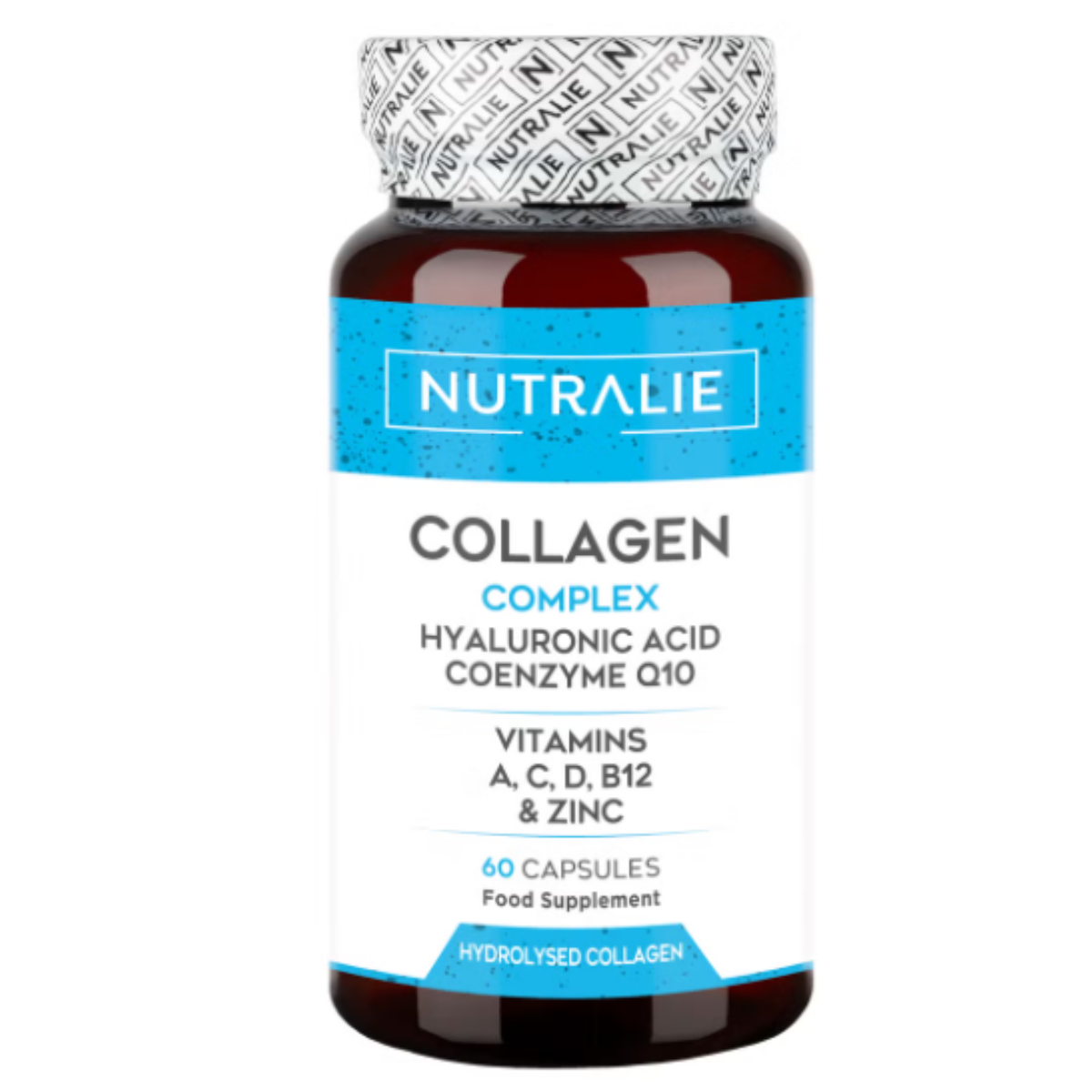 NUTRALIE COLLAGEN COMPLEX + ÁCIDO HIALURÓNICO + COENZINA Q10. 60 caps