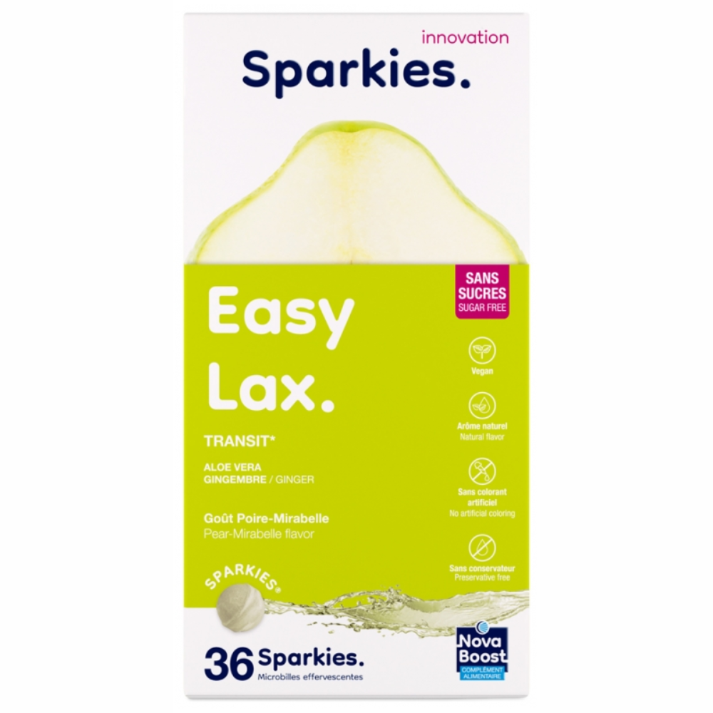 NOVABOOST SPARKIES EASY LAX 36 microperlas efervescentes