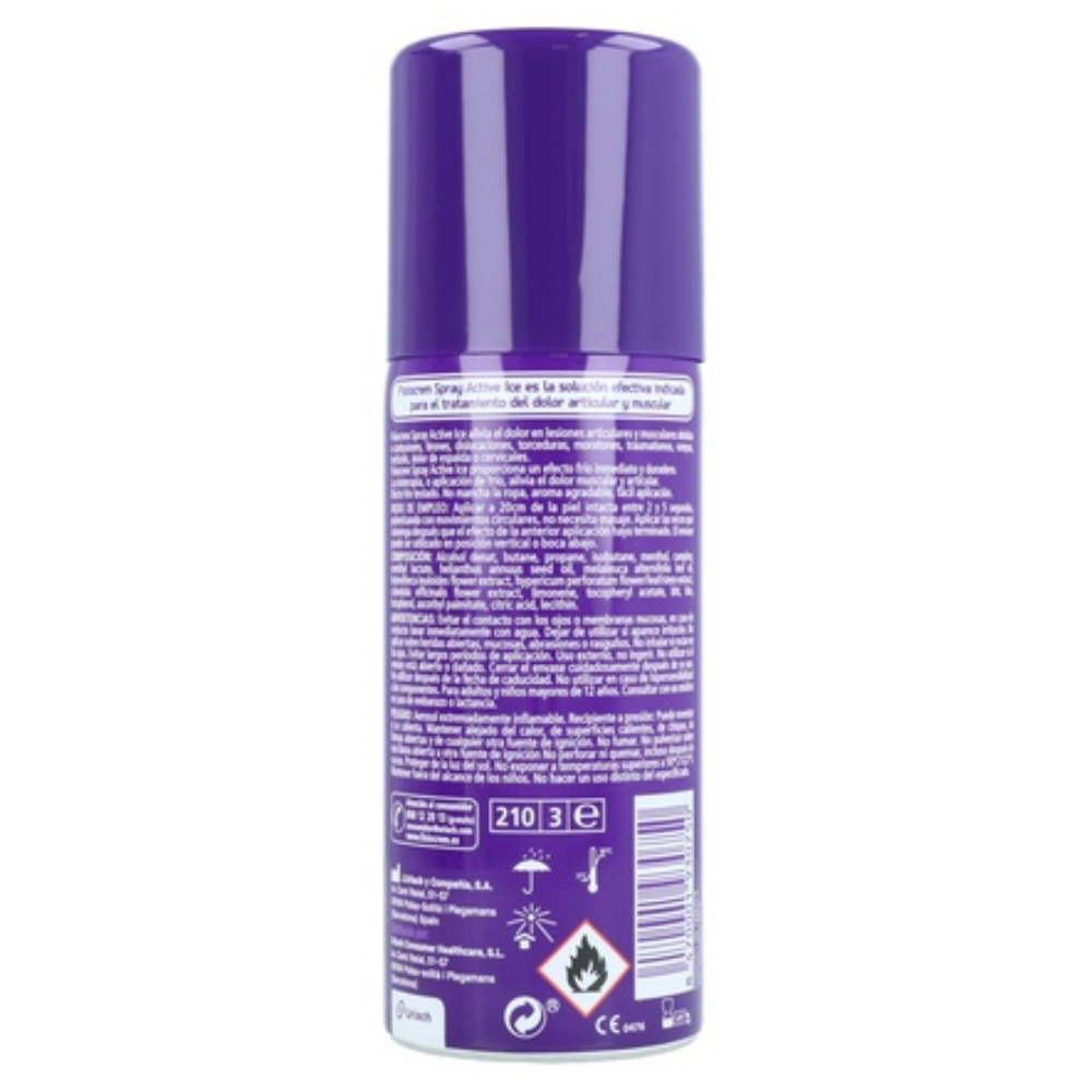 Fisiocrem spray active 150ml alivio dolor–Logiservice Farma