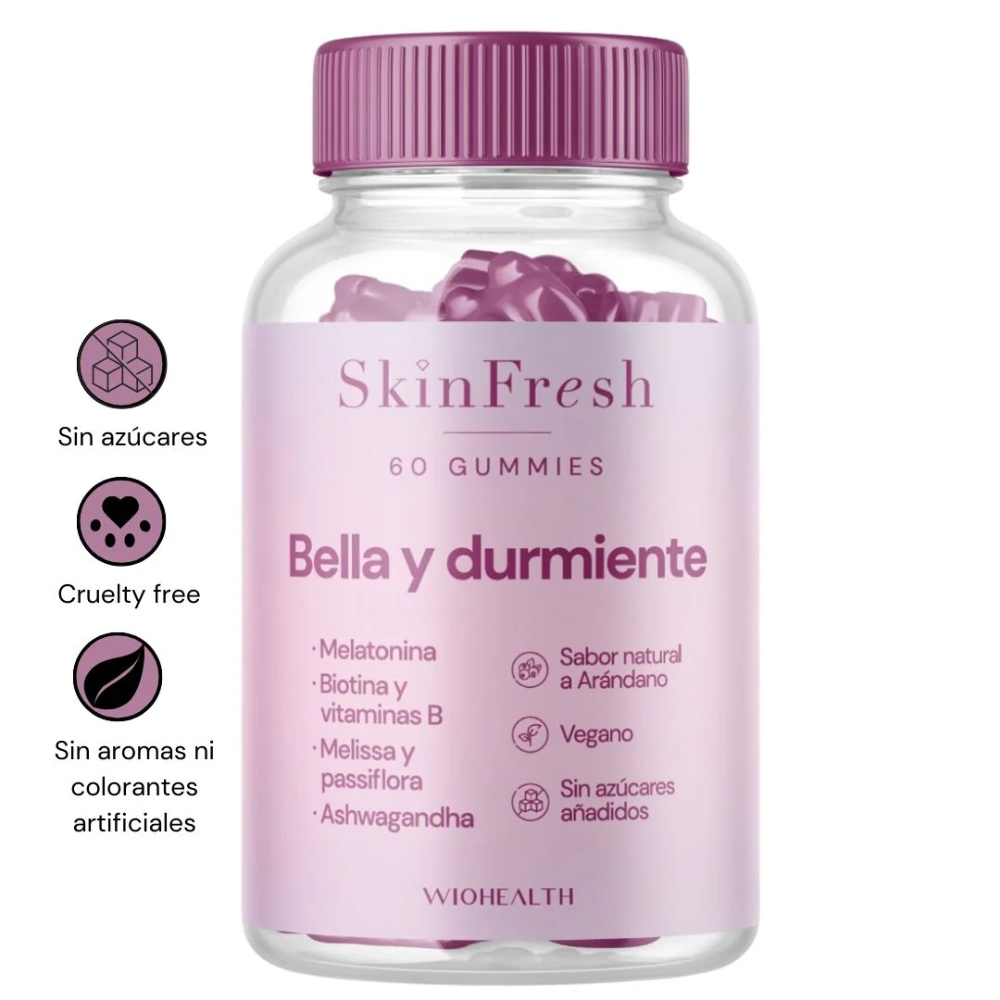 Gummies Bella y Durmiente Skinfresh 60 u–Logiservice Farma