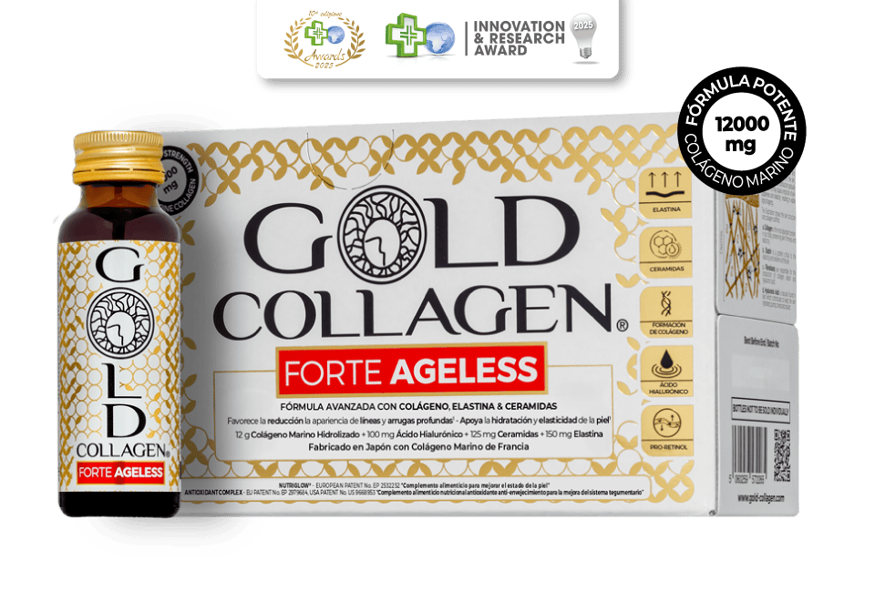Pack Gold Collagen Forte AGELESS 10 u x 3 – Logiservice Farma