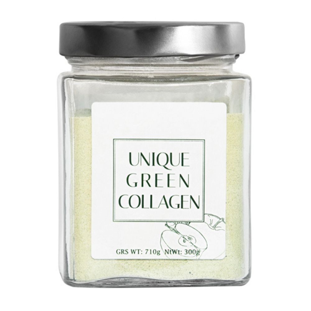 UNIQUE GREEN collagen. Complemento alimenticio con COLAGENO y ANTIOXIDANTES. DETOXIFICACION, ANTI-INFLAMATORIO y ADELAGAZANTE